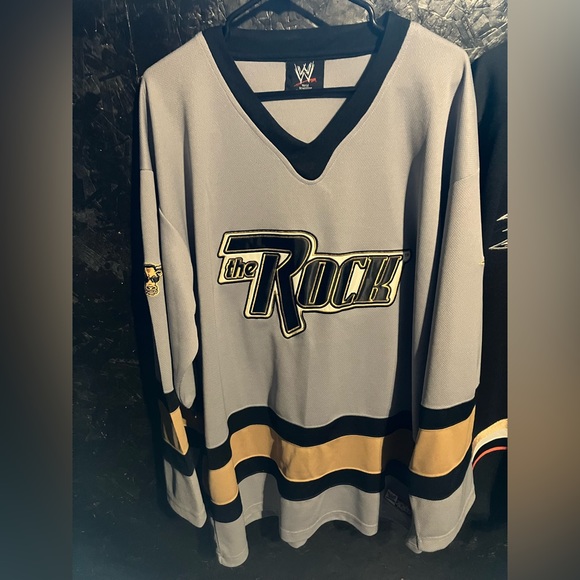 WWE The Rock Hockey Jersey - Picture 1 of 6